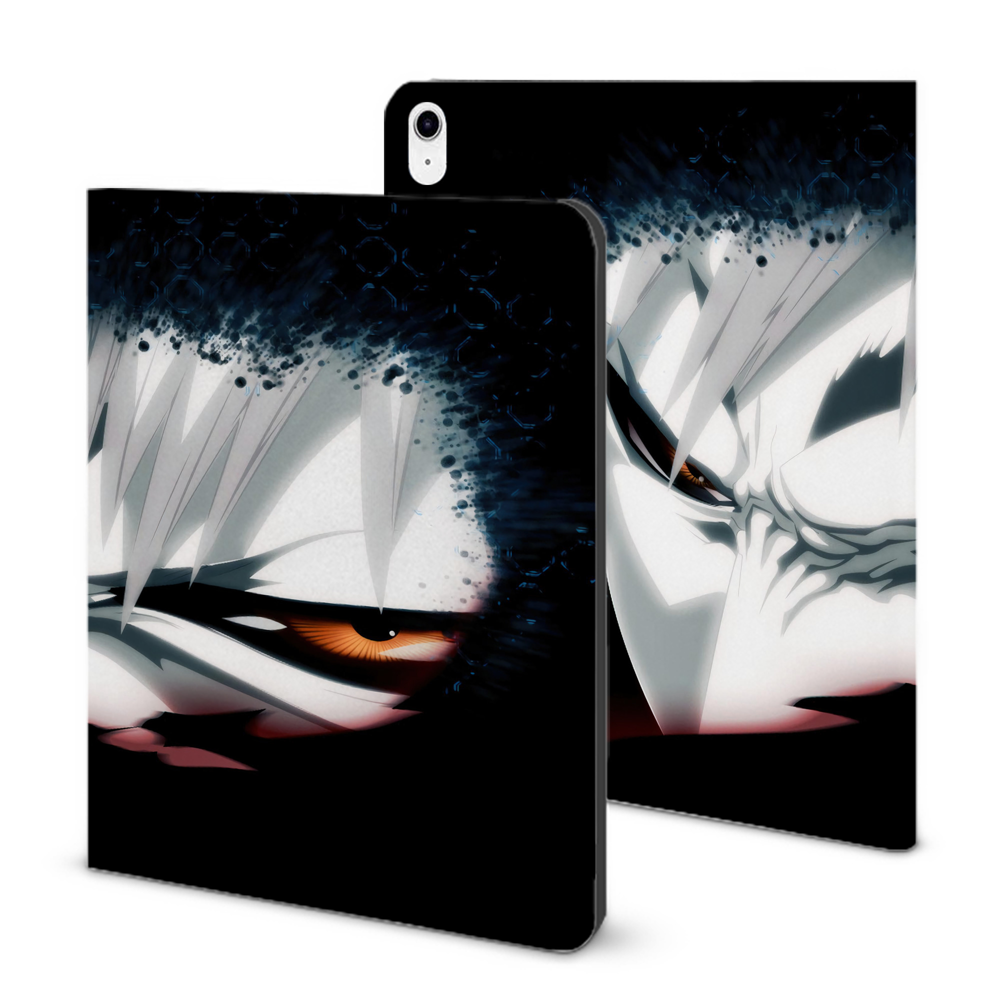 （画像用） ブリーチ BLEACH IPad ケース ブック型 PUレザー TPU 耐衝撃 軽量 薄型 ペン収納なし 全面保護 IPad 各モデル対応